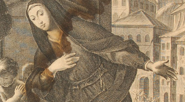 print-of-saint-mary-ann-of-jesus-of-paredes
