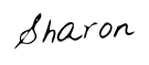 Sharon C signature