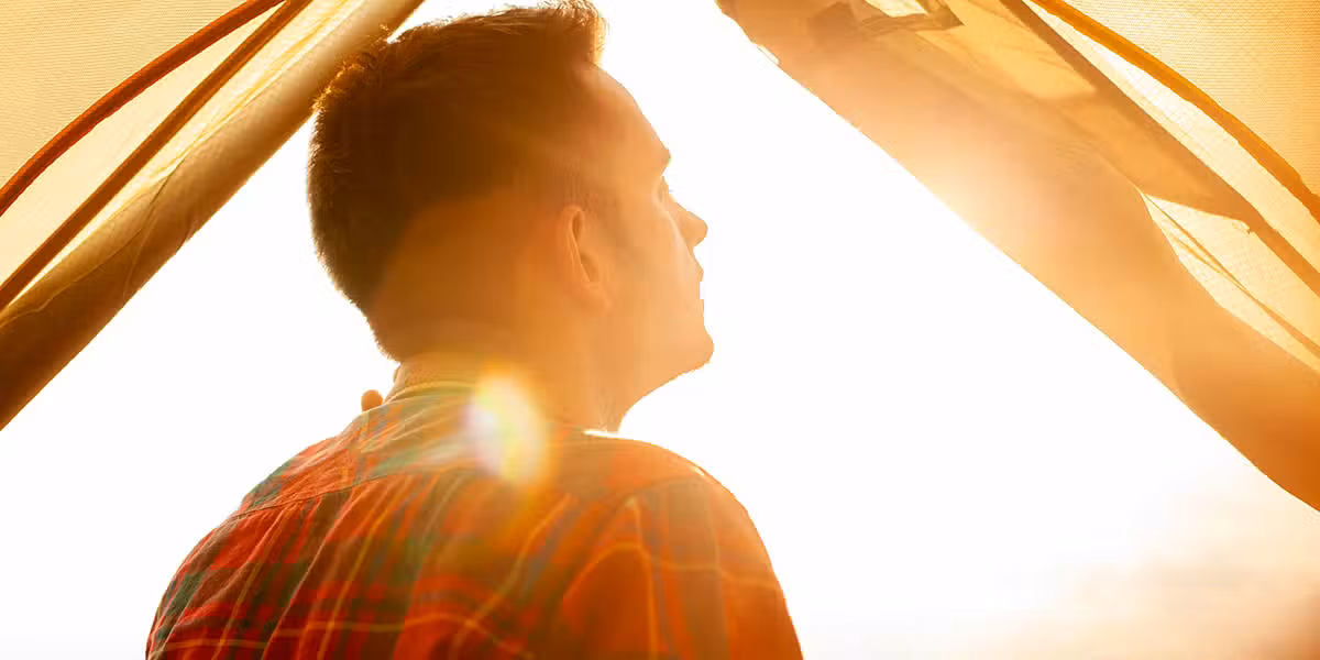 man_light_reflecting